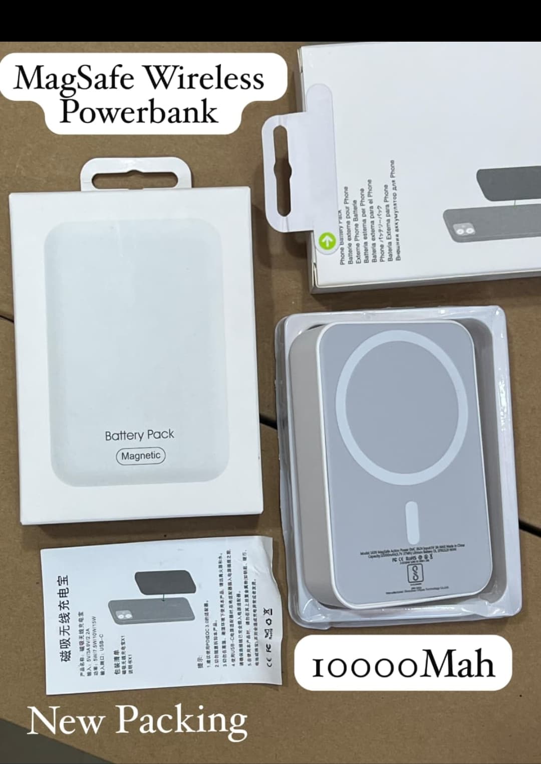 Magnetic Wireless MagSafe Battery Pack Power Bank