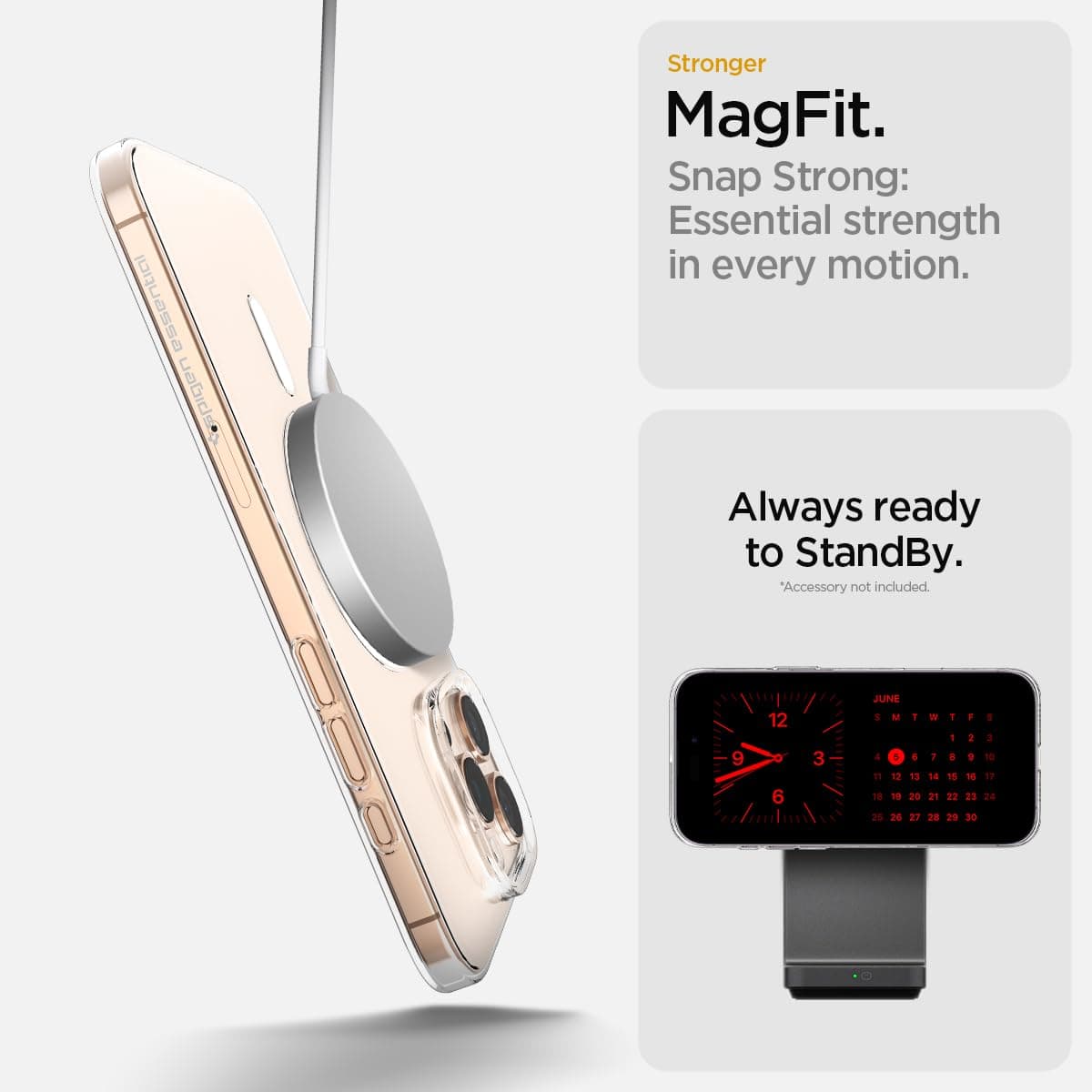 Clear Crystal Magsafe Back Cover Case for iPhone 16 Pro image 6