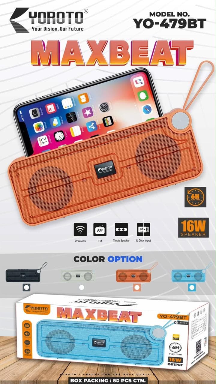 YOROTO MAXBEAT Wireless Speaker