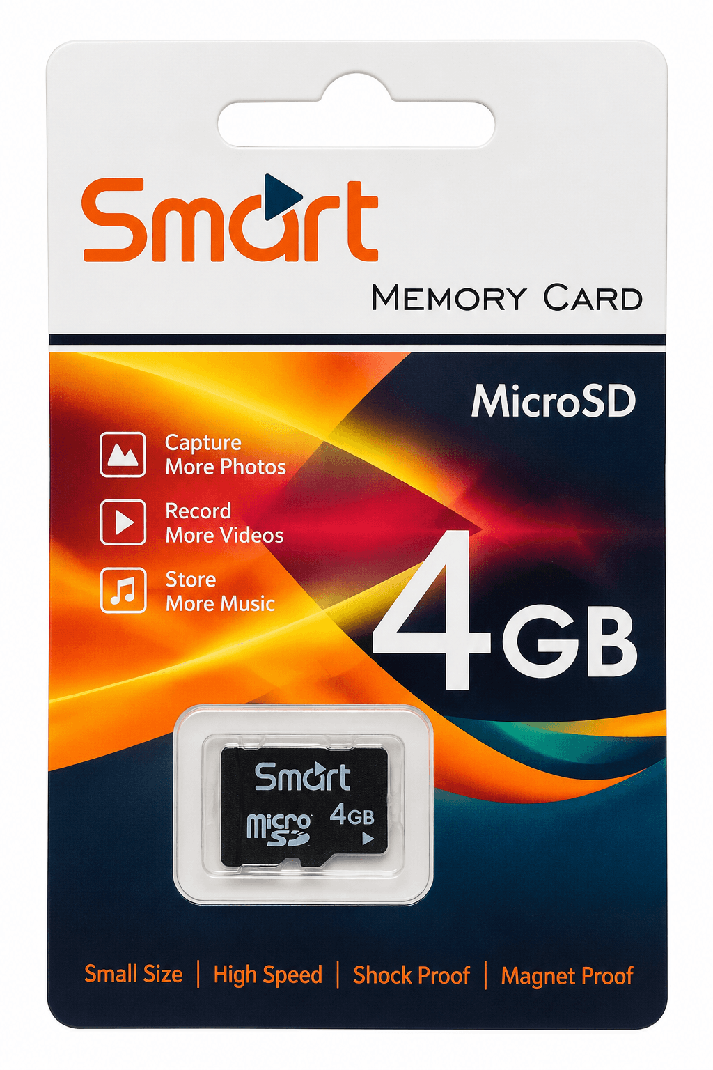 Smart 4GB MicroSD Memory Card