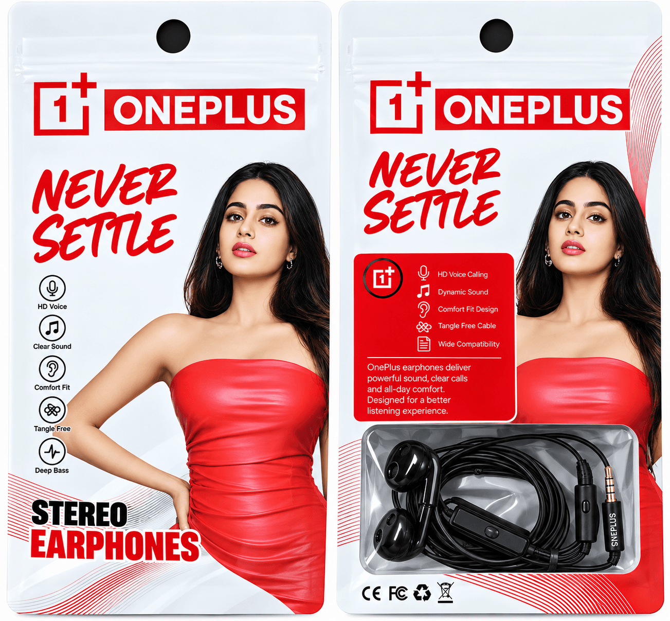 OnePlus Never Settle Stereo Earphone image 1