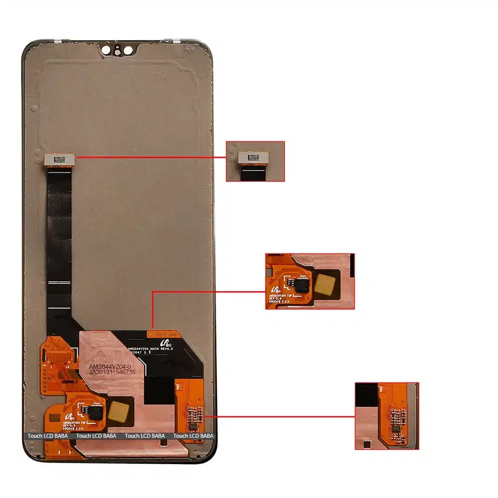 Display And Touch Screen Combo For Vivo V20 Pro / Vivo V23 5G