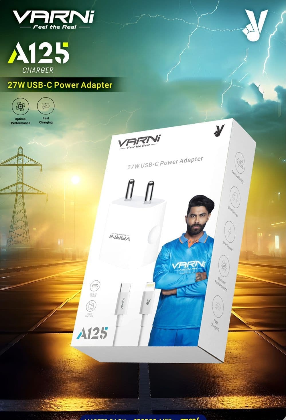 Varni A125 27W USB-C Power Adapter image 3