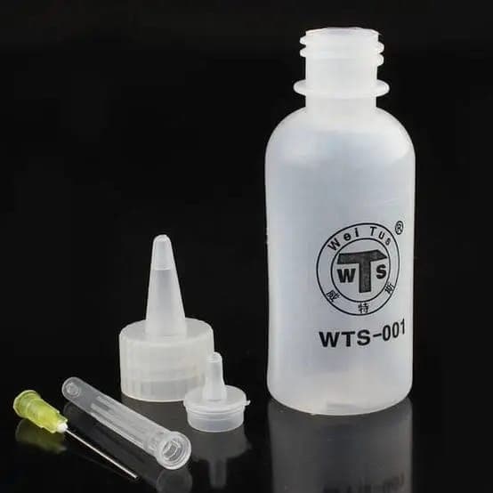 WTS 001 Plastic Dispenser Bottle with Needle Tip image 2