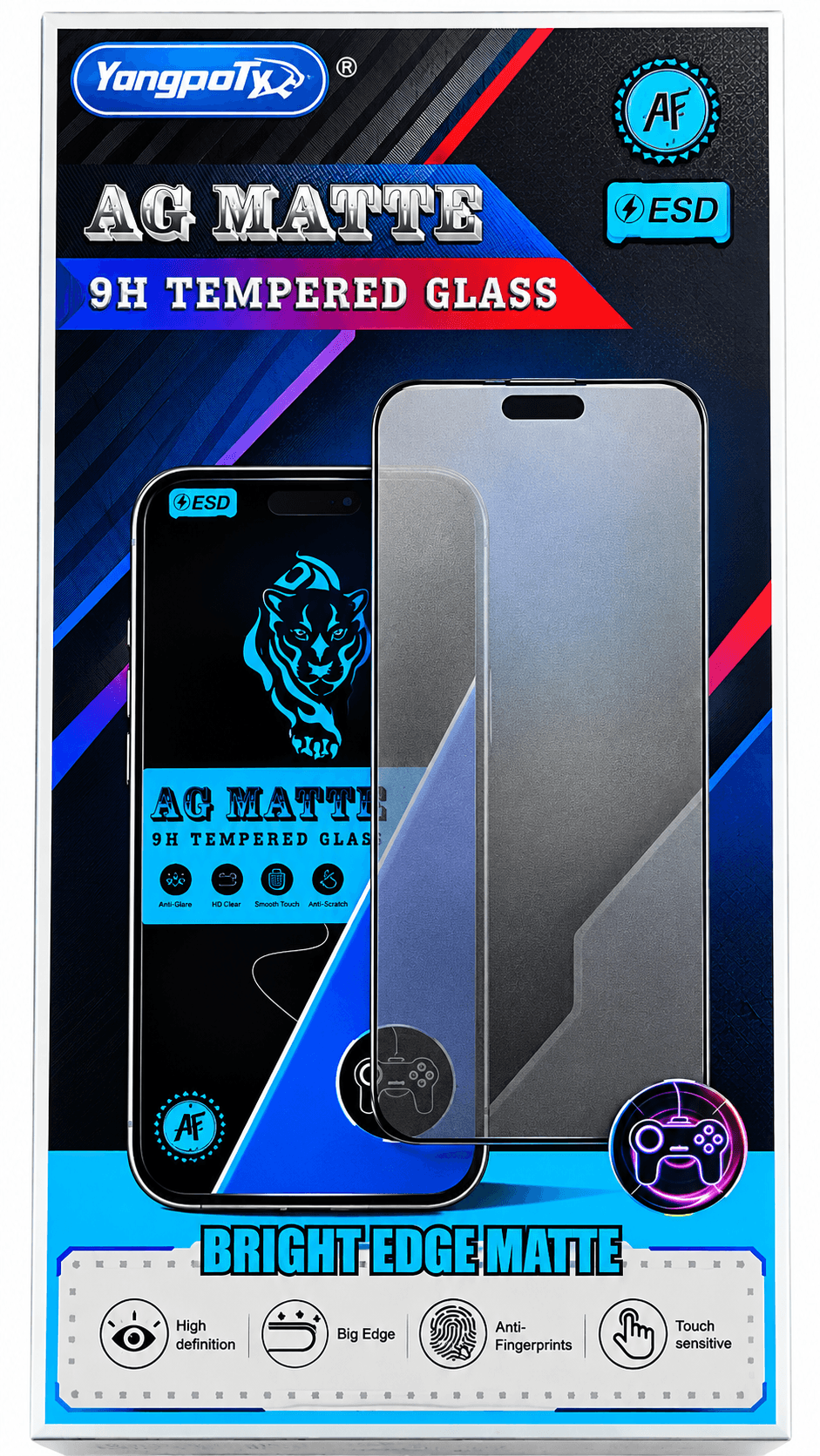 AG Matte 9H Tempered Glass Screen Protector All Model