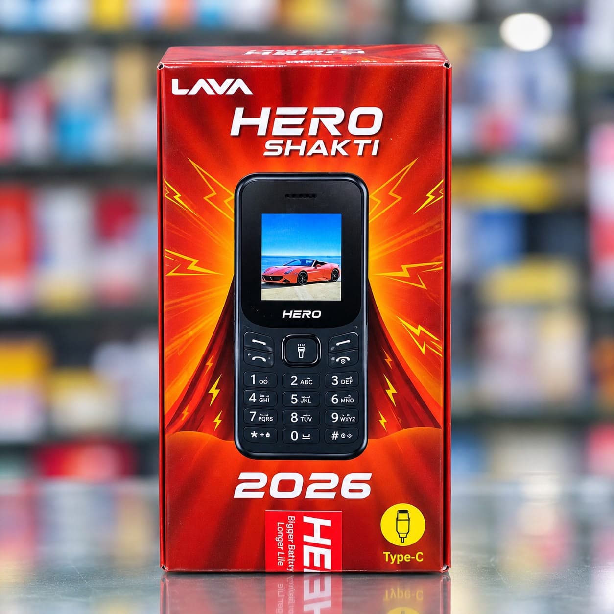 Lava Hero Shakti 2026 Dual-SIM Feature Phone