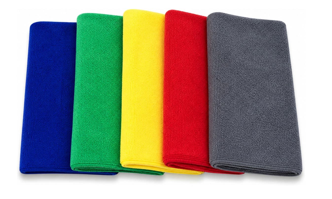 Car Cleaning Microfiber Cloth Pack of 5