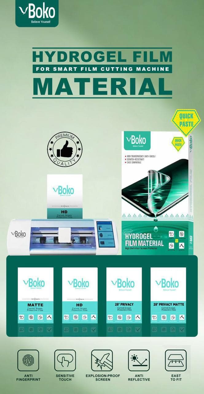 vBoko Hydrogel Film Material