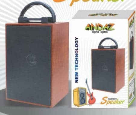 Portable Wooden Bluetooth Speaker