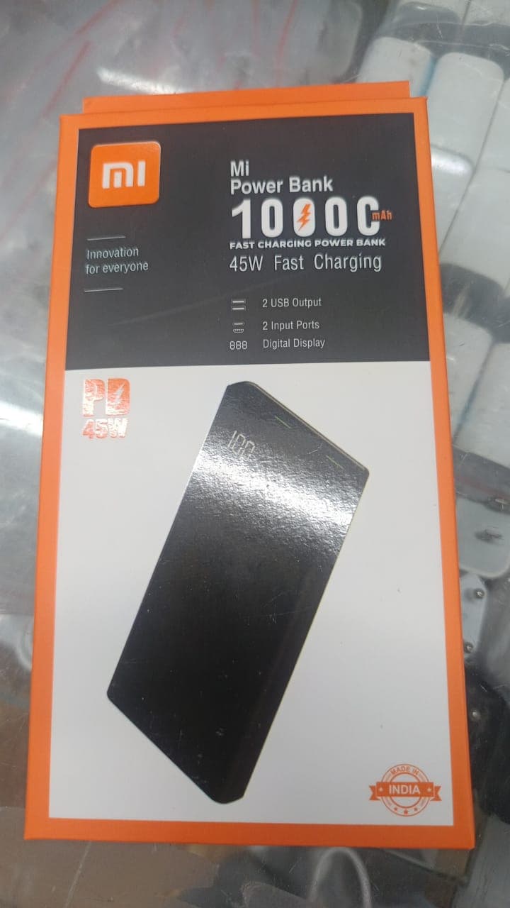 Mi Power Bank 10000mAh 45W Fast Charging