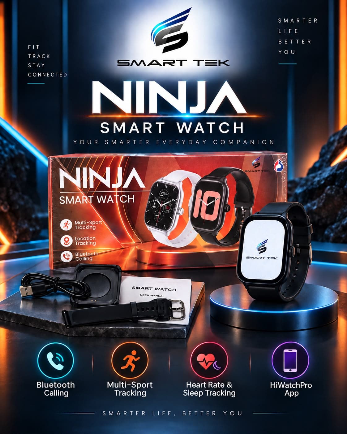 Smart Tek Ninja Smart Watch