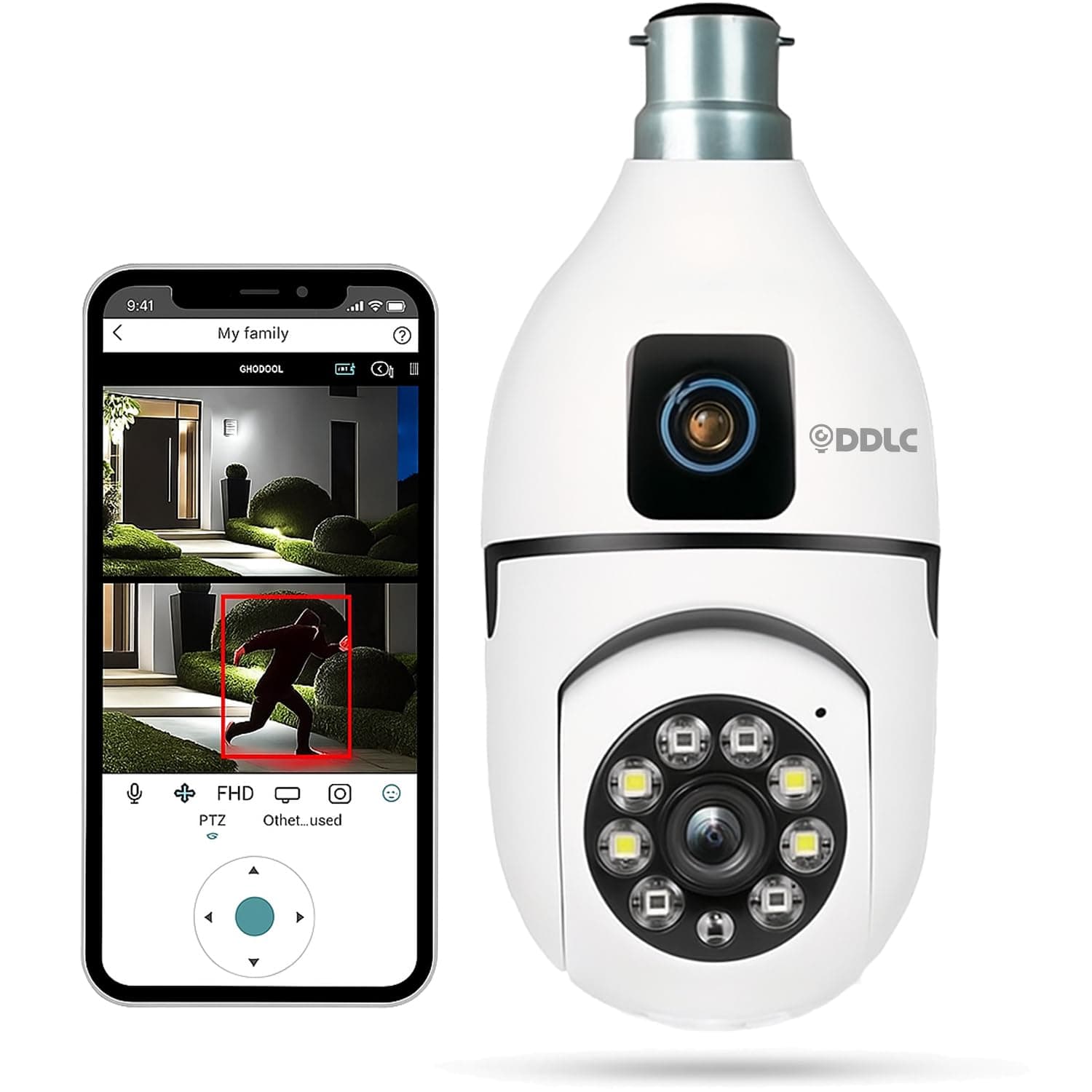 Dual Lens Bulb Camera image 5
