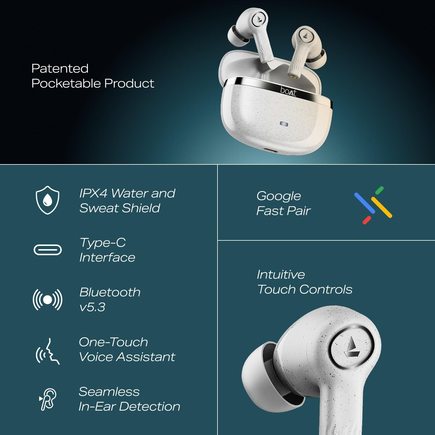 boAt Nirvana Crystl True Wireless Earbuds image 2