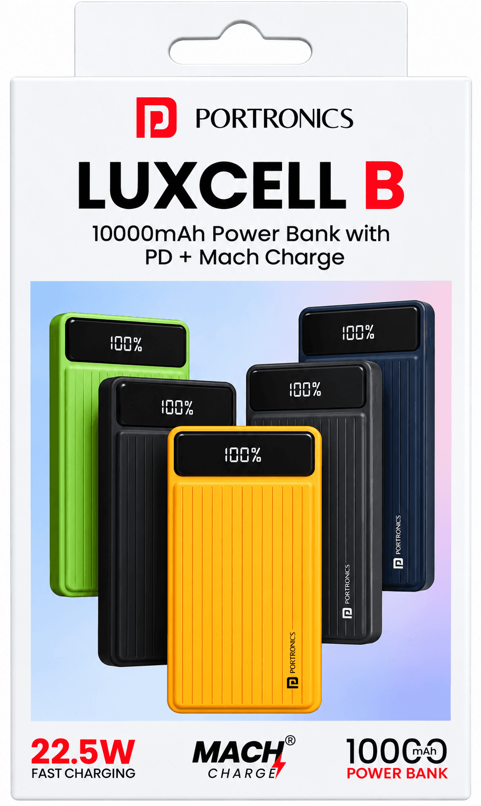 Portronics Luxcell B 10,000mAh Power Bank