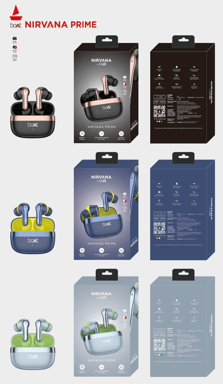BoAt Nirvana Prime True Wireless Earbuds image 1
