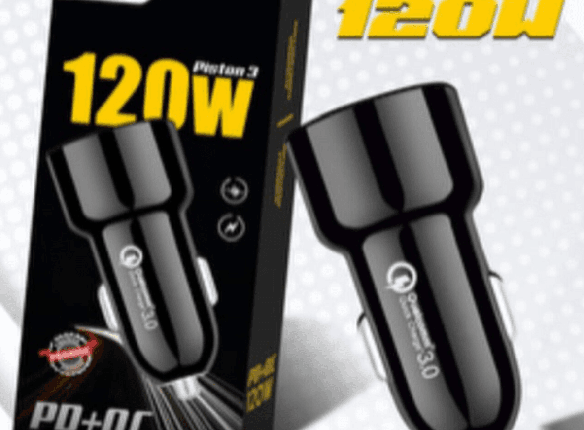 AARYA Piston 3 120W Fastest Car Charger