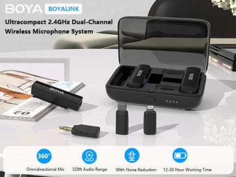 BOYA Wireless Microphone image 2