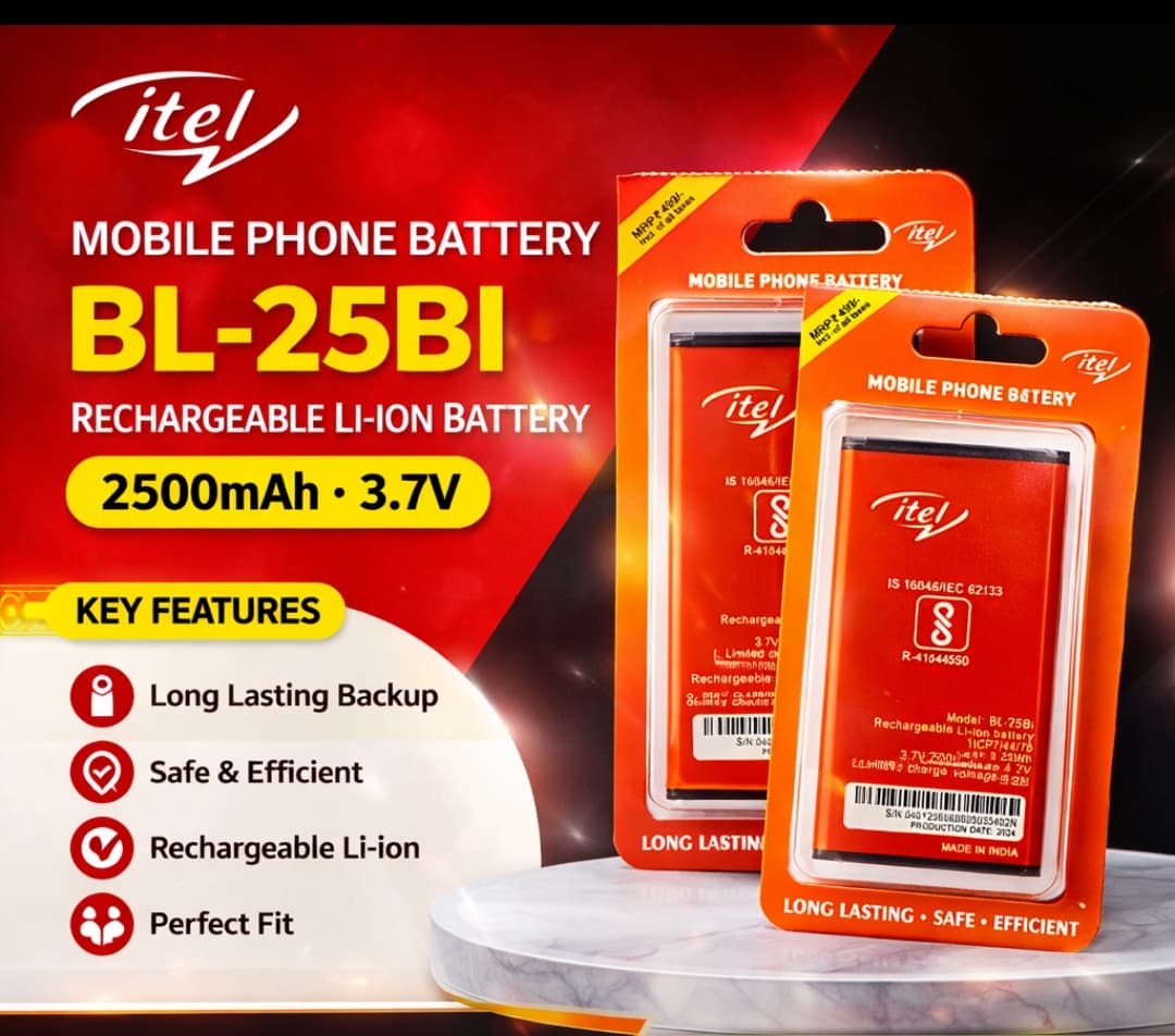 itel 25Bi Battery Orginal Quality
