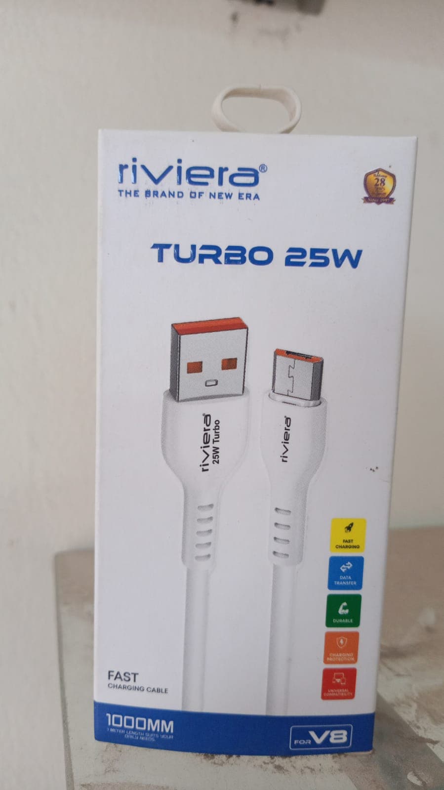 Riviera DT-320 Turbo V8 Micro USB Fast Charging Cable