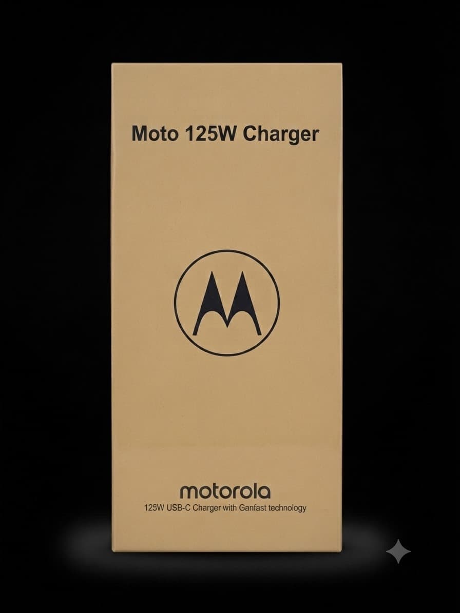 Moto 125W TurboPower USB-C Fast Charger With GaNFast Technology