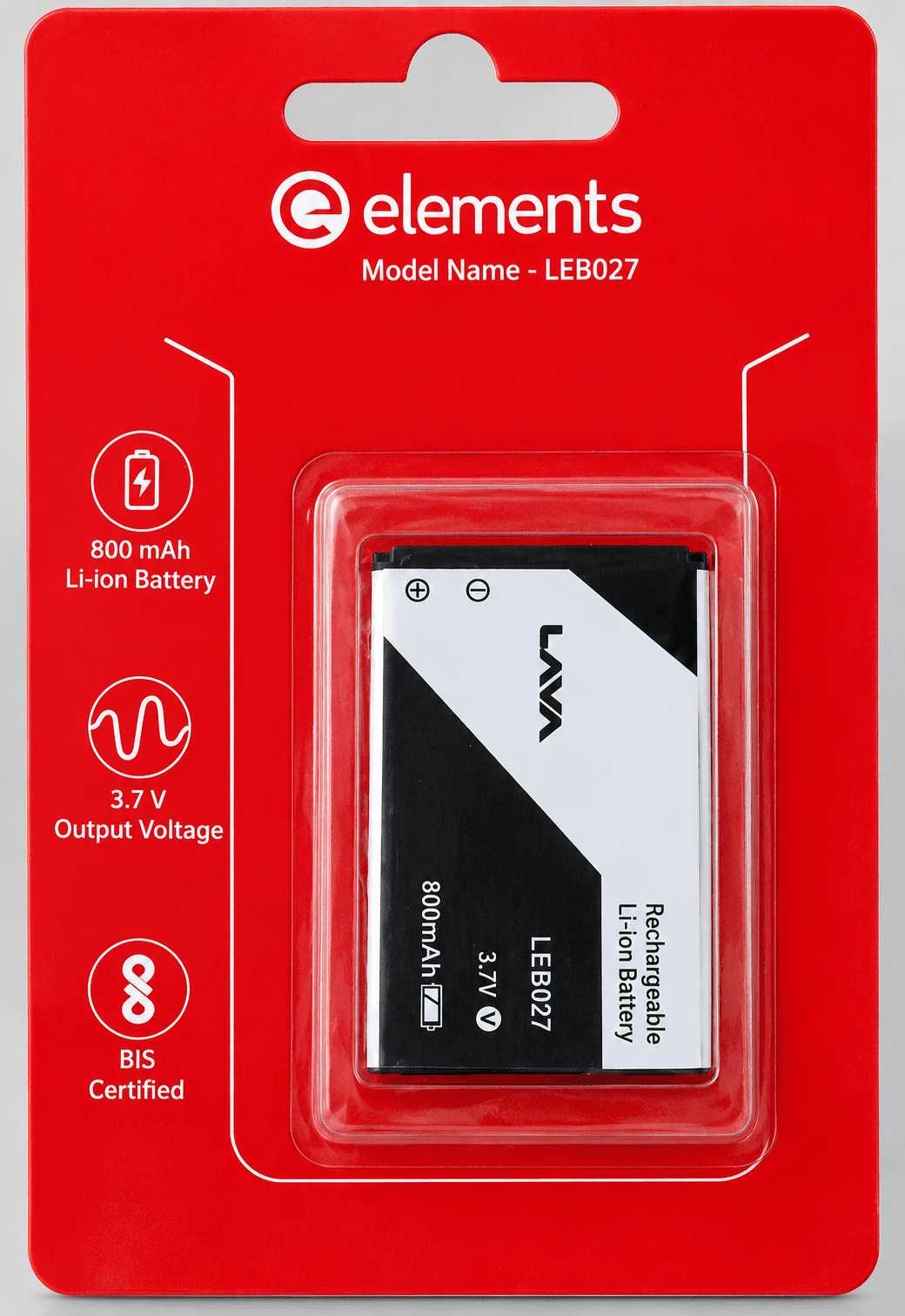 E Elements LEB027 800mAh Mobile Battery