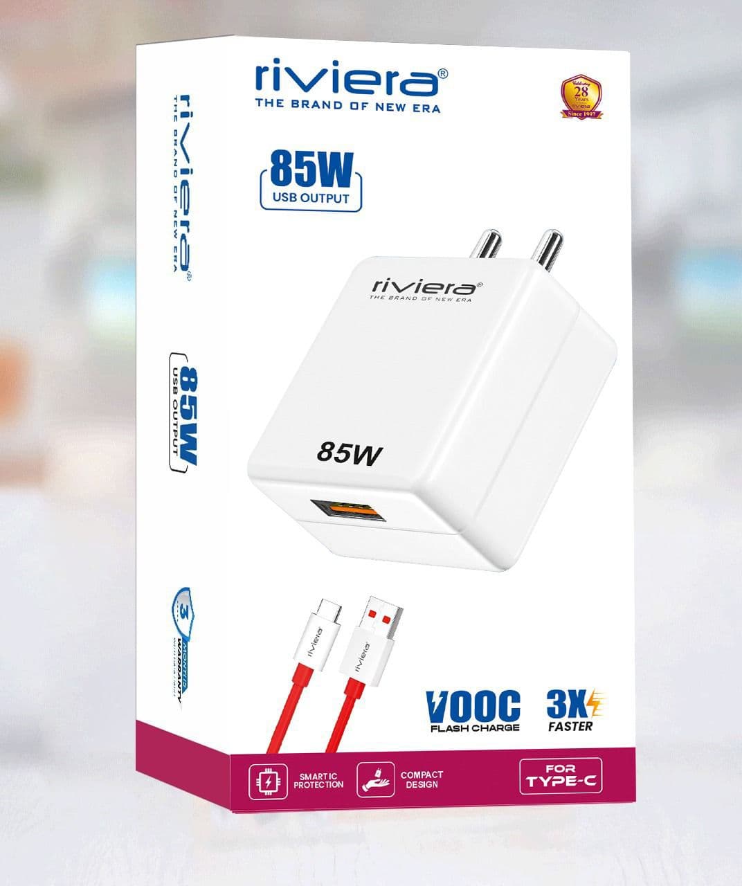Riviera 85W VOOC Flash Charge