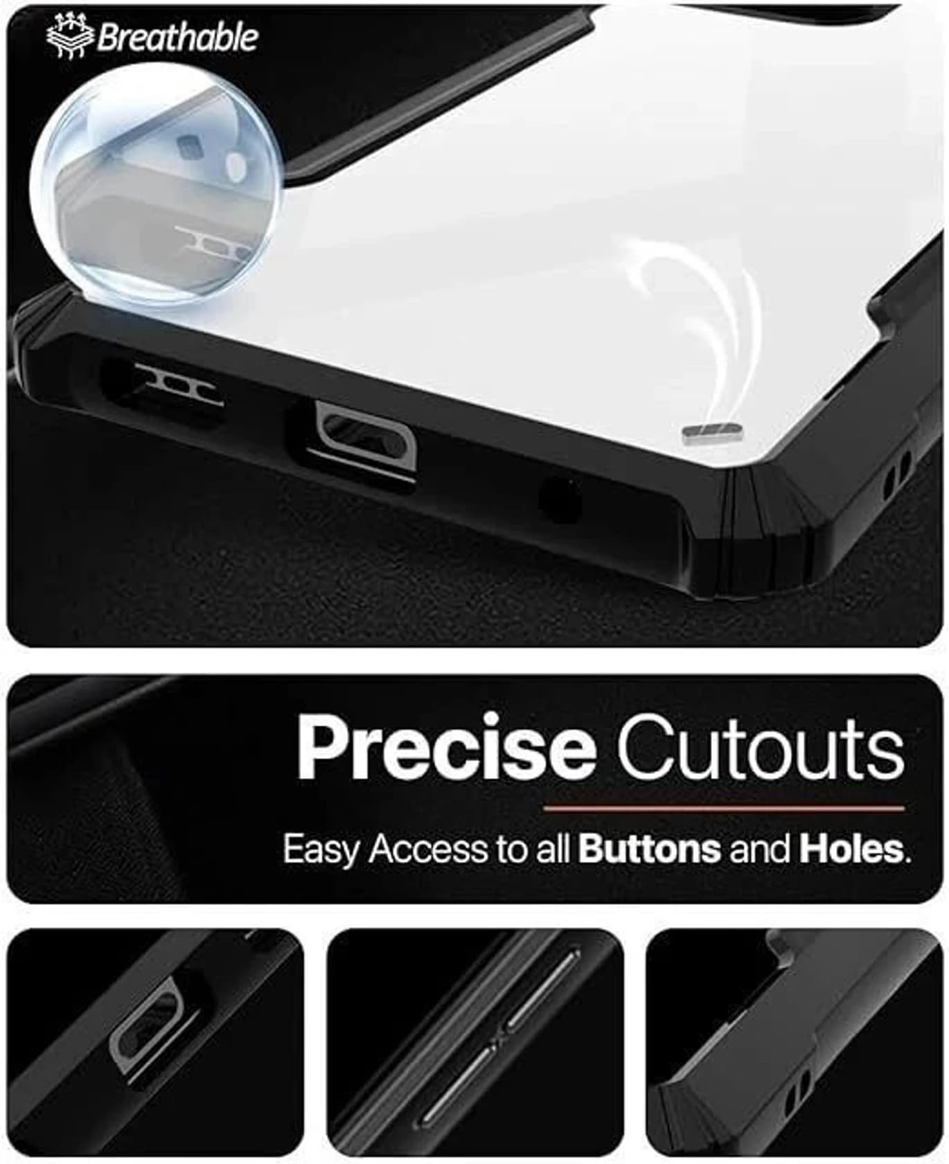 Fiber Back Cover for Moto Edge 60 Pro