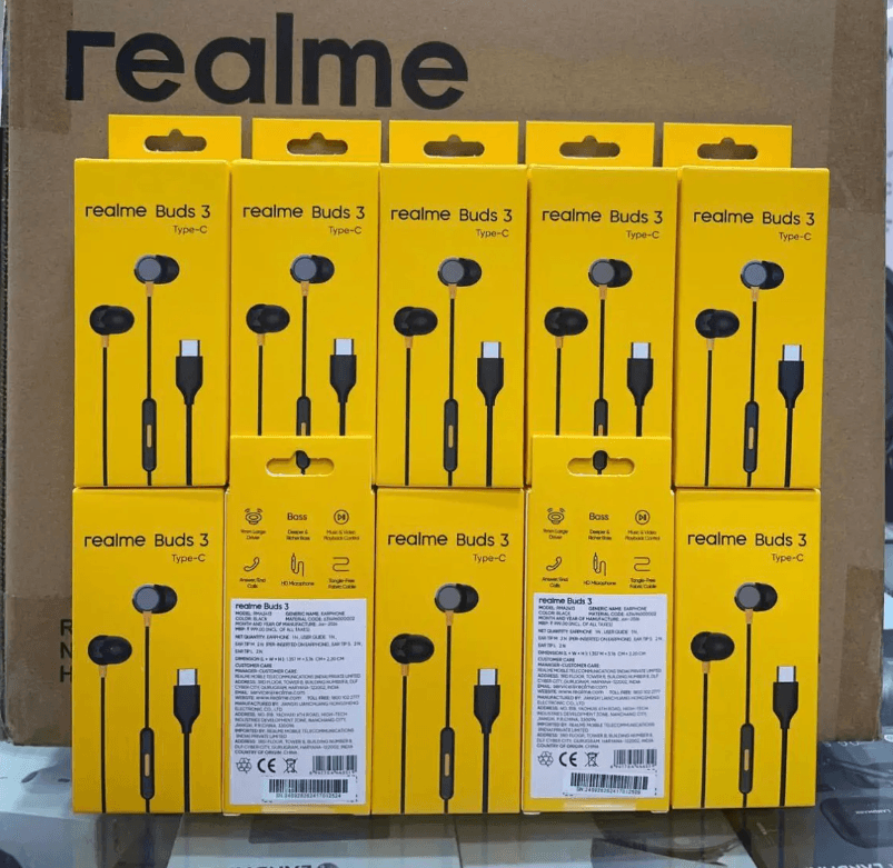 Realme Buds 3 Type-C Wired Earphones