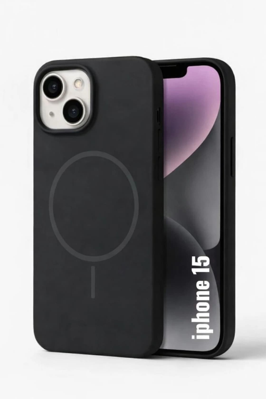 iPhone 15 Premium Liquid Silicone MagSafe Back Cover image 2