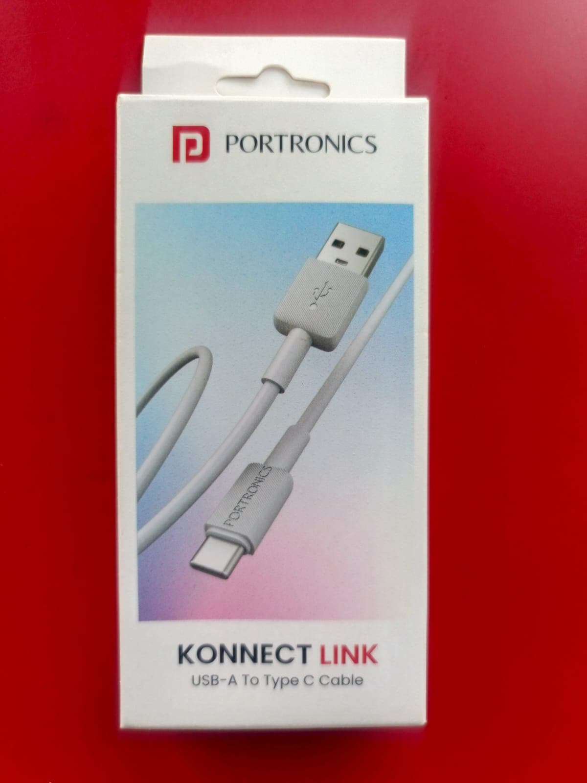 Portronics Konnect Link 3A USB-A To Type-C Cable