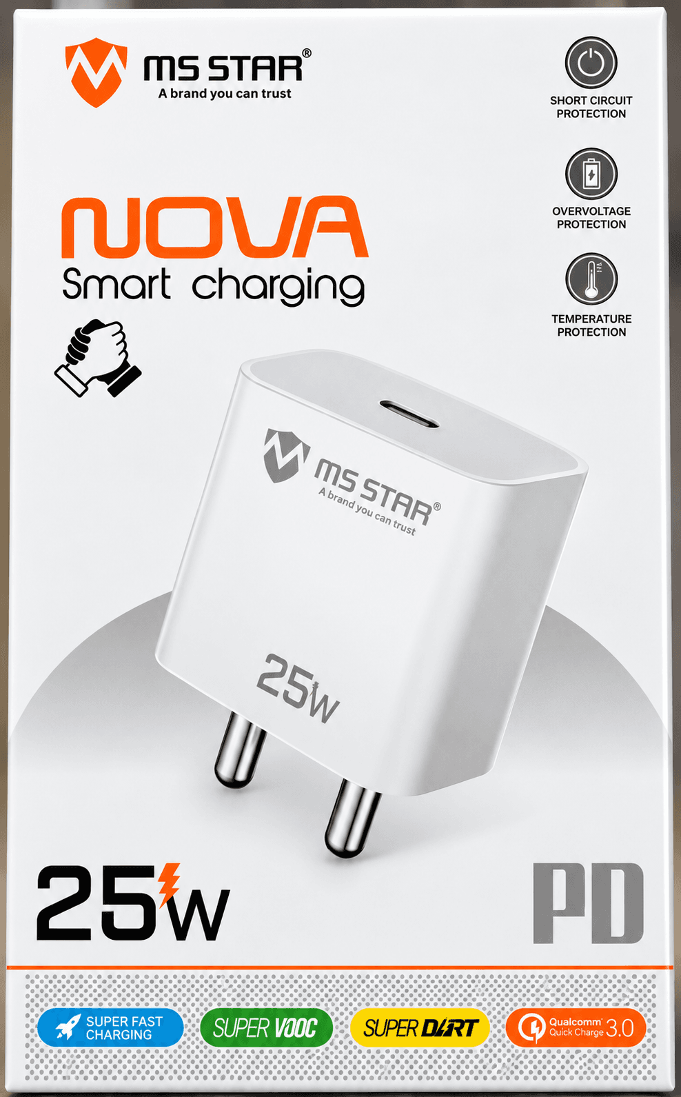 Master Charger MS STAR NOVA Smart Charging 25W PD Charger image 1