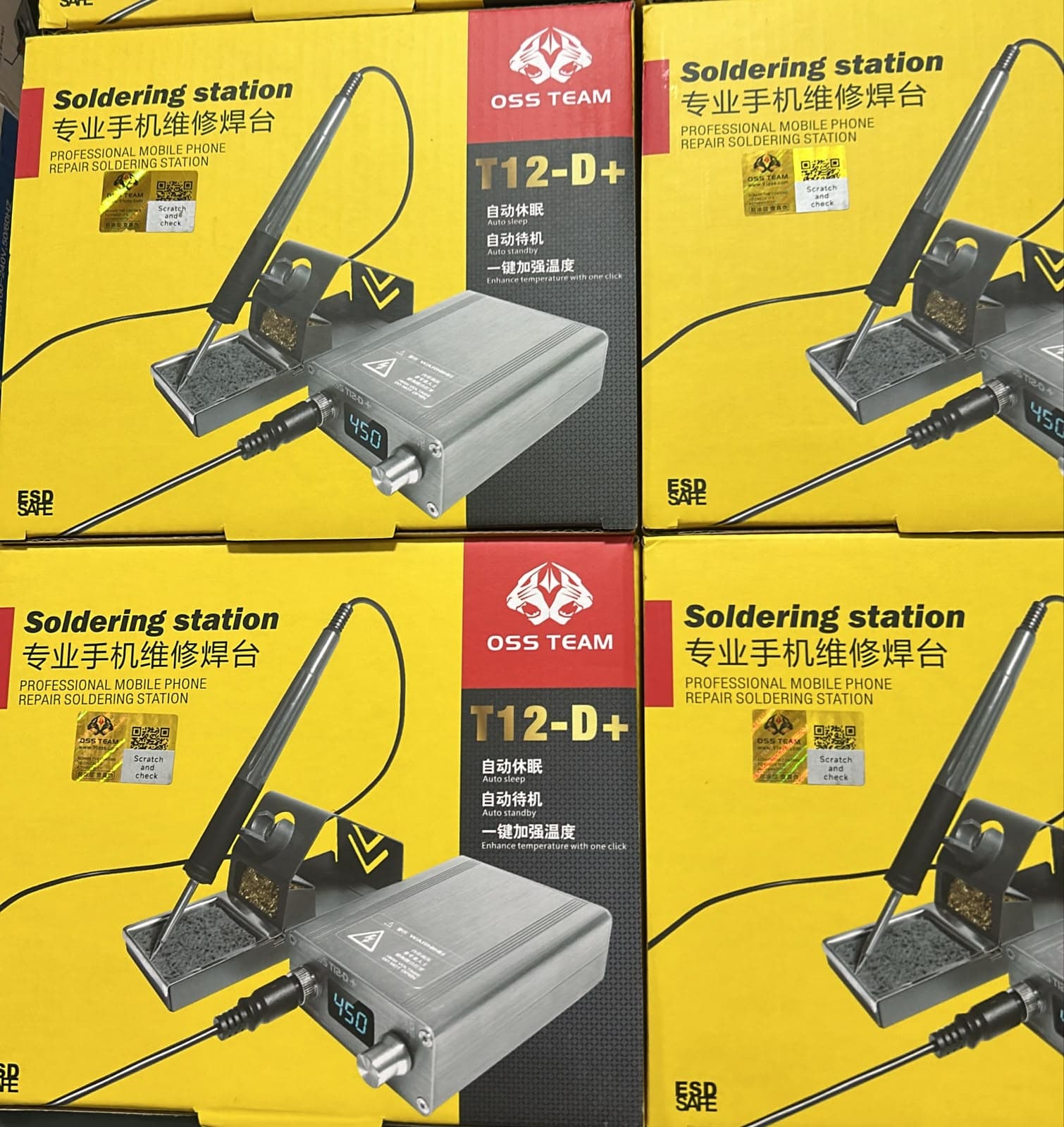 OSS TEAM T12-D+ Digital Soldering Station