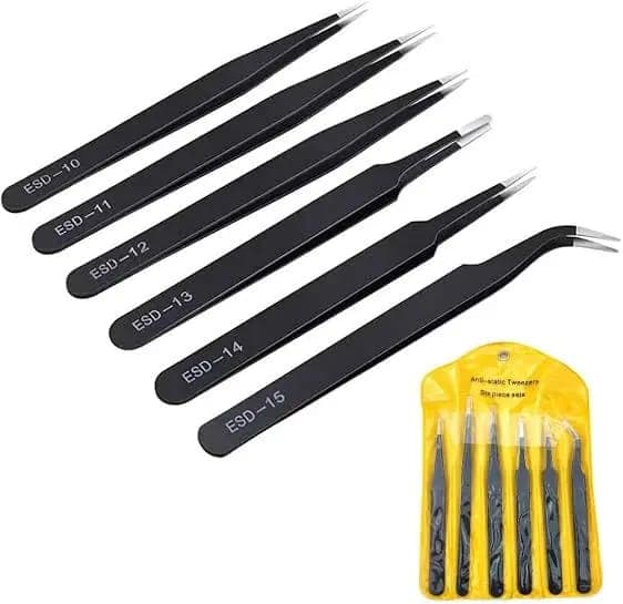 Precision Anti Static Tweezers Set image 3