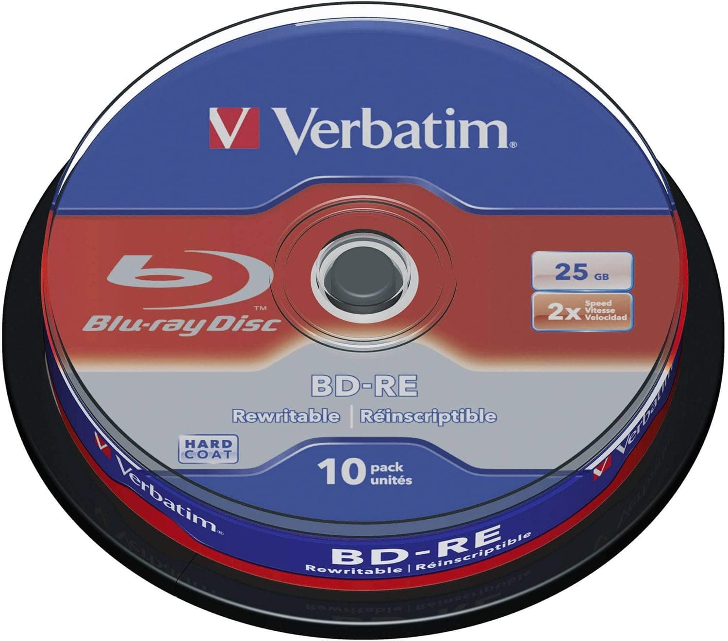 Verbatim BD RE 25GB 2X 10Pack Cake Box