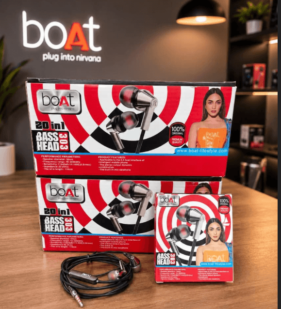 BoAt BassHead 303 Wired Earphones