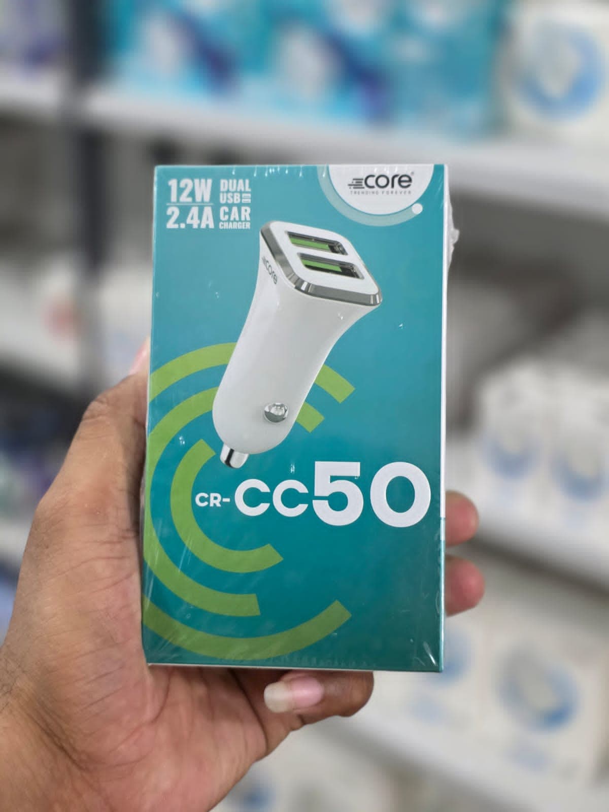CORE CR-CC50 Dual USB Car Charger