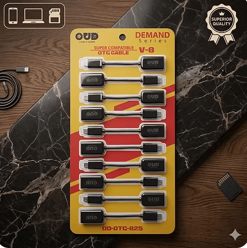 OUD Demand Series V-8 Super Compatible OTG Cable