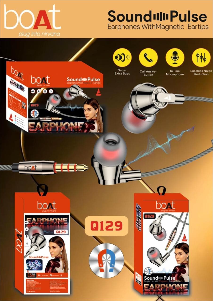 Boat SoundPulse 0129 Wired Earphones