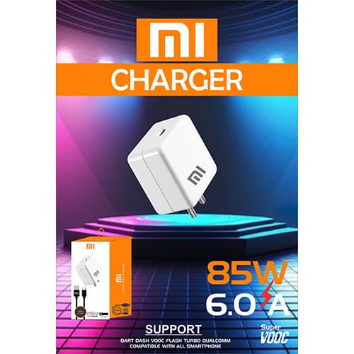MI 85W GaN Fast Charging Travel Adapter image 1