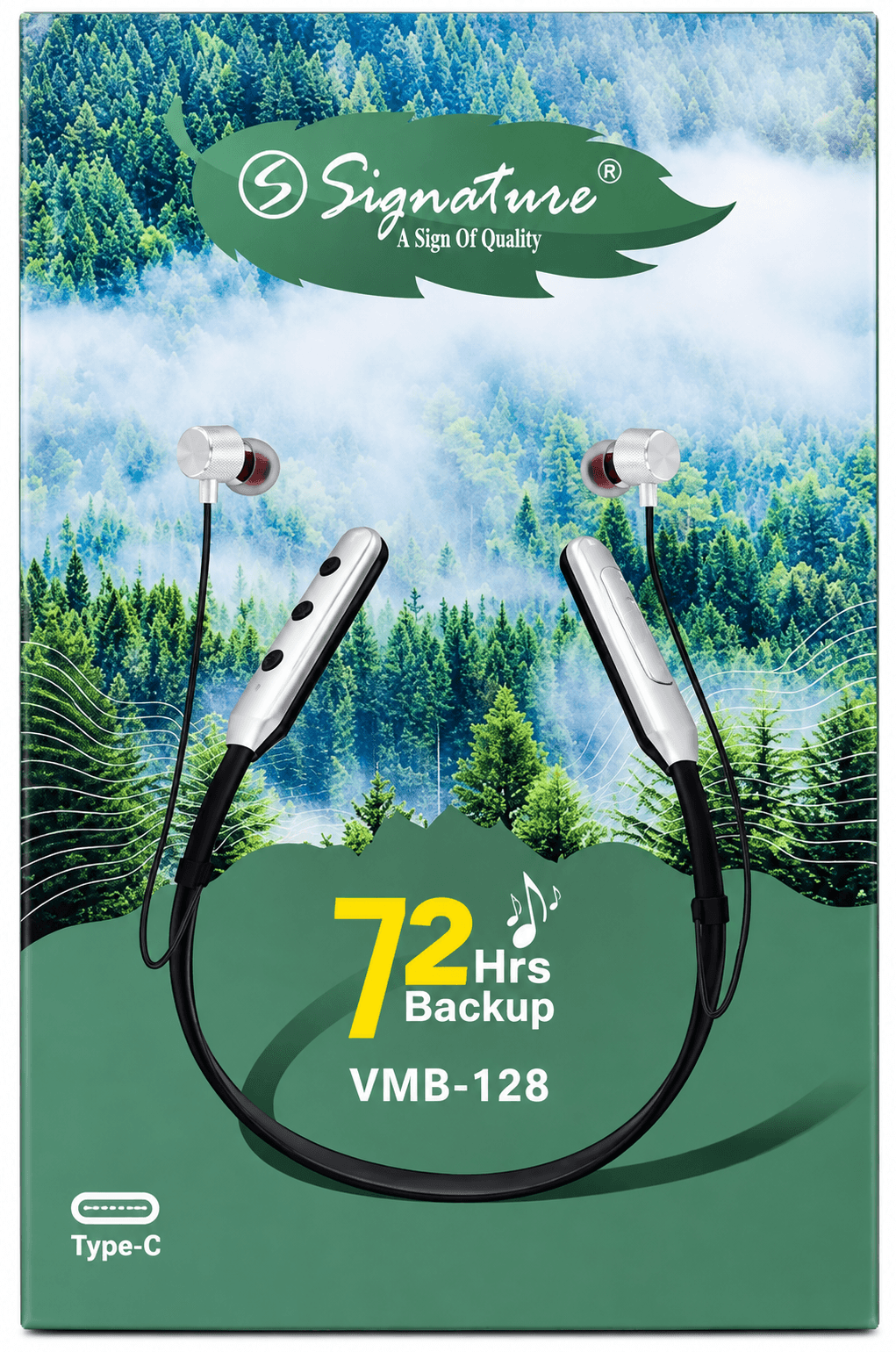 Signature VMB-128 Wireless Bluetooth Neckband