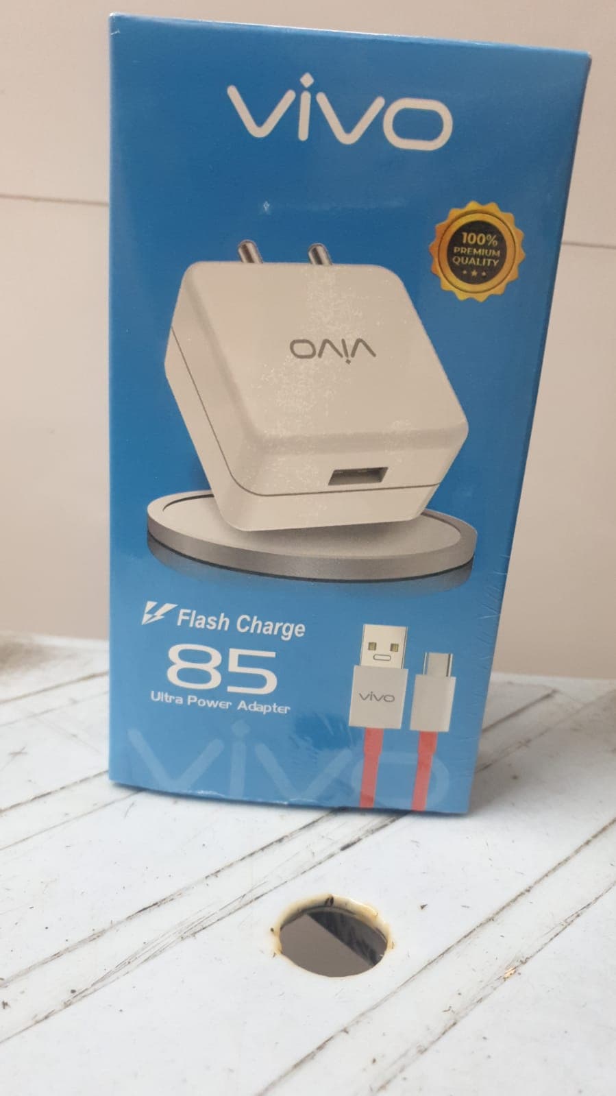 Vivo 85W Flash Charge Ultra Power Adapter With Cable