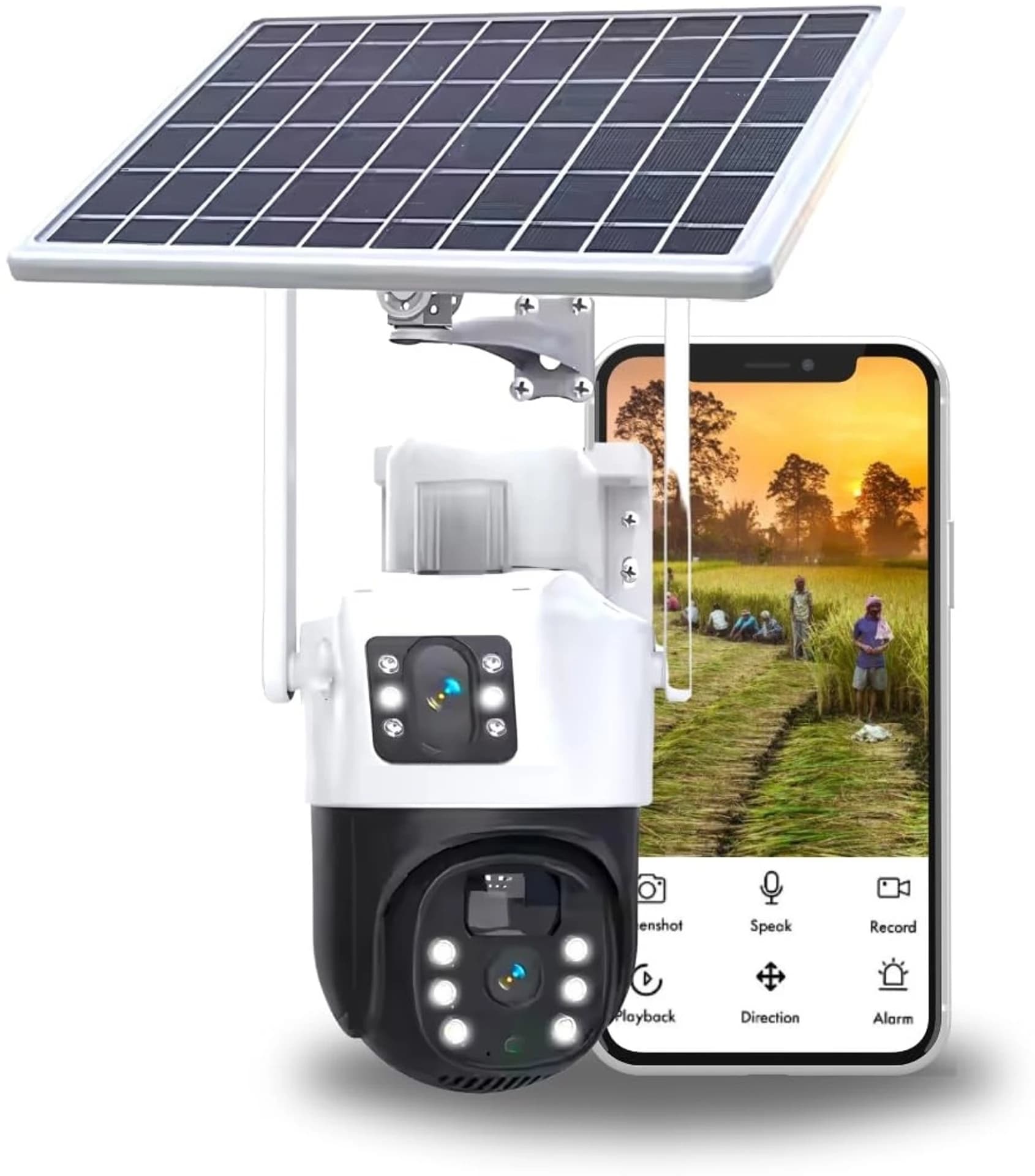 WiFi Solar PTZ Smart Security Camera image 4