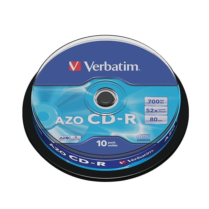 CD R 700MB 52X 10Pack Cake Box image 1
