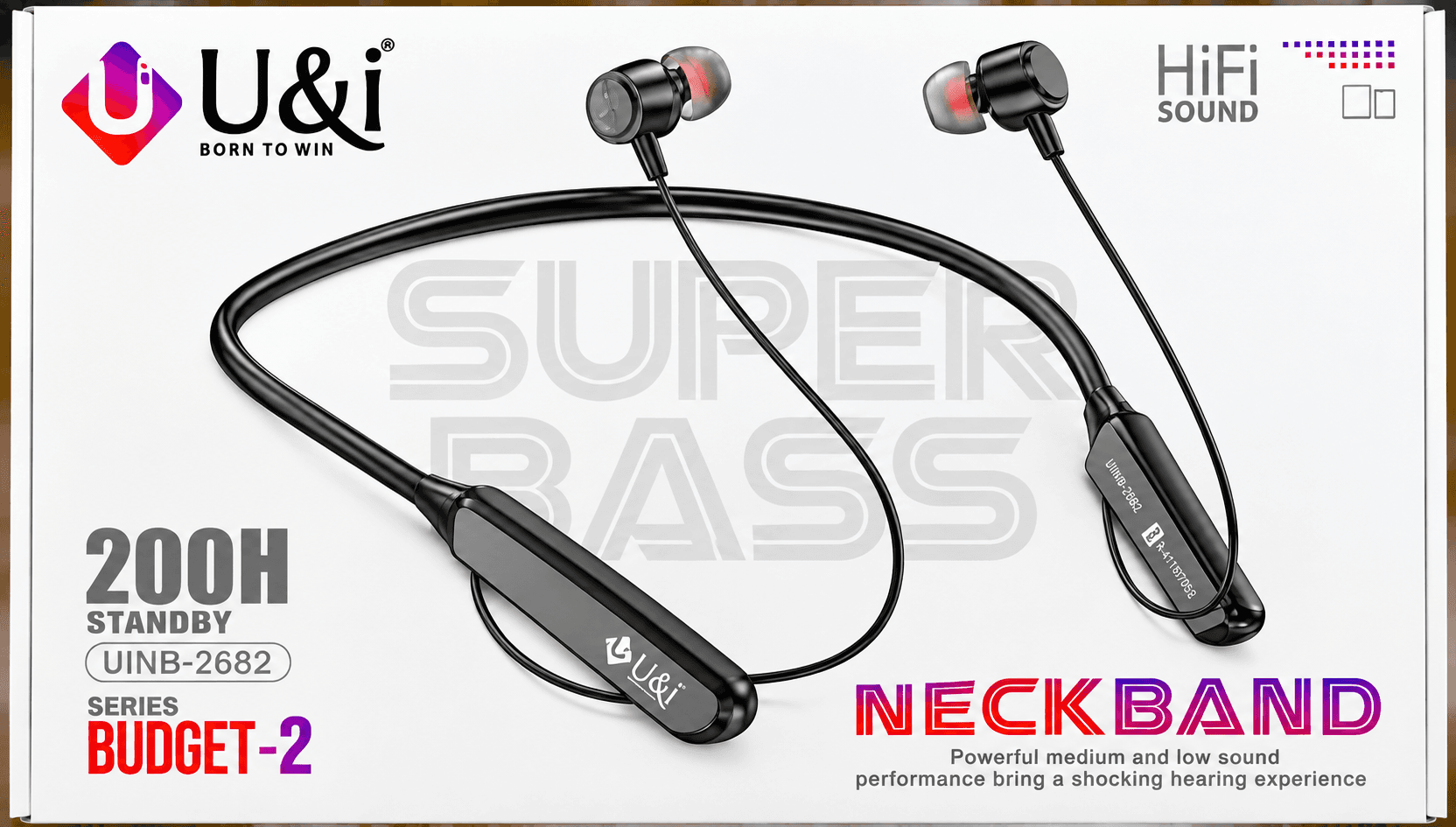 U&i Budget-2 Series Wireless Neckband