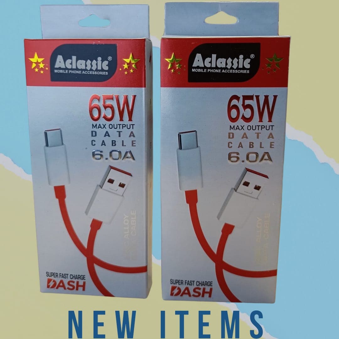 65W max data cable6.0A