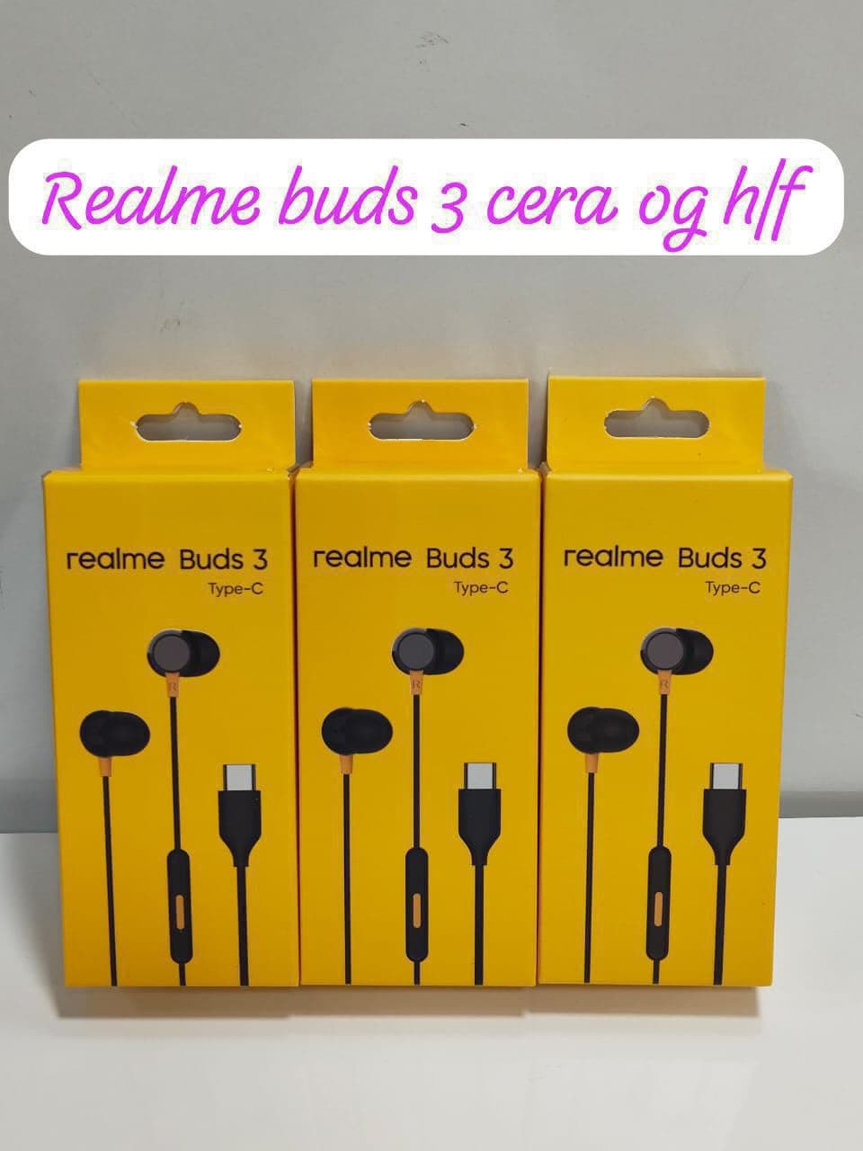 Realme Buds 3 Type-C Wired Earphones image 1