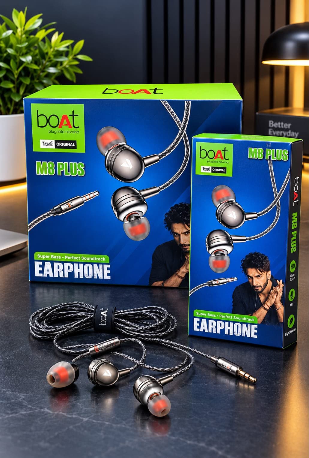 Boat M8 Plus Wired Earphone