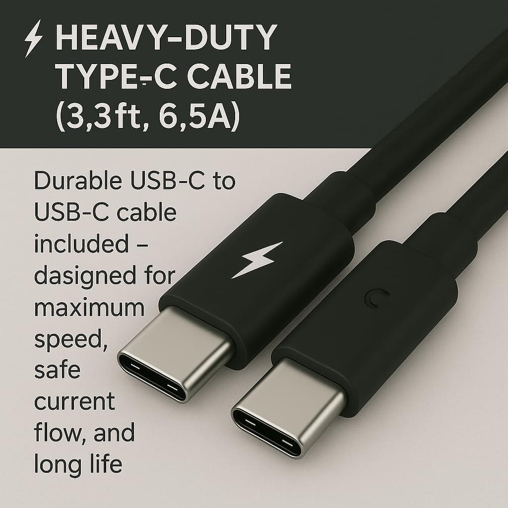 Motorola TurboPower 68W USB-C GaN Charger image 3