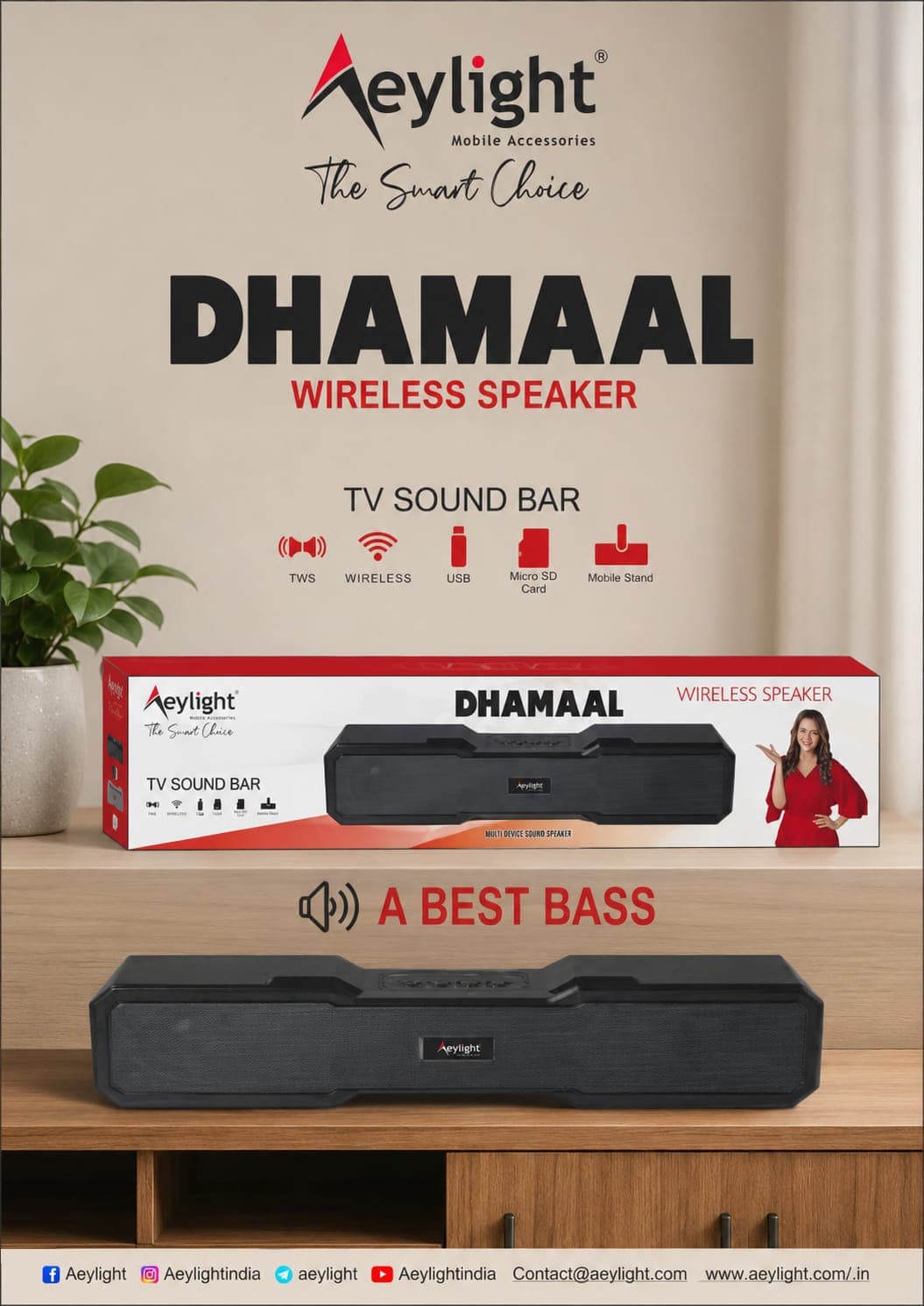 Eylight Dhamaal Wireless Speaker image 1
