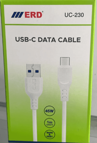 Erd Uc-230 Usb-c Data Cable
